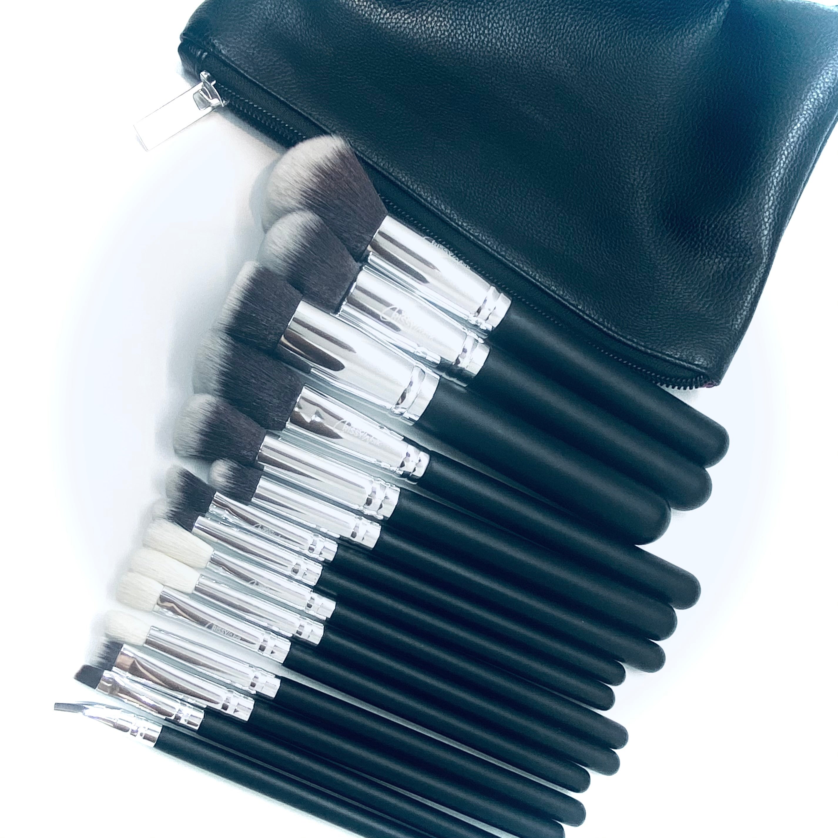 15 Piece Makeup Brushes (With Bag)